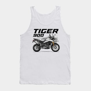 Tiger 900 Rally - White Tank Top